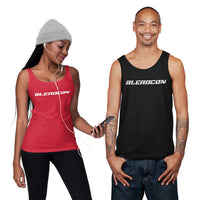 BLERDCON UNISEX TANK TOP - RED AND BLACK